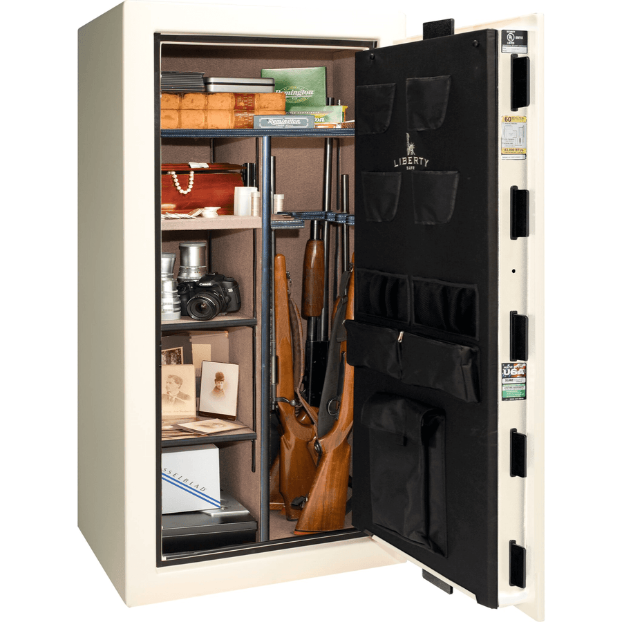 Liberty Safe | Colonial | 23 | White Gloss - Better Than Black Friday open view
