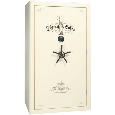 Liberty Safe | Presidential 50 | White | Level 8 Security | 2.5 Hours Fire Protection - Fathers Day