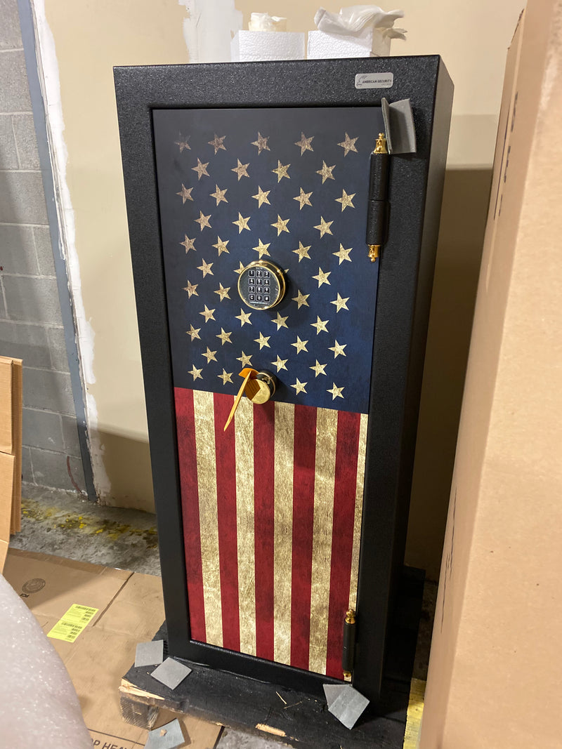 AMSEC | BFX 6024 | American Flag | Level 8 Security | 120 Minute Fire Protection