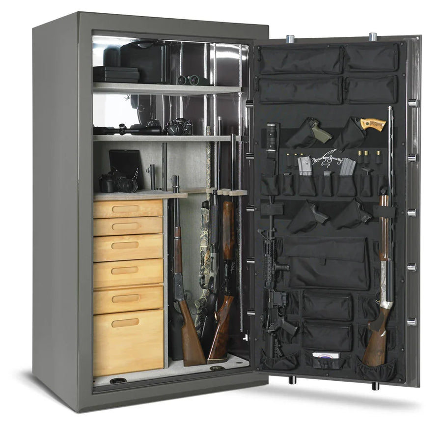 AMSEC | BFX 7240 | Sapphire Gloss | Level 8 Security | 120 Minute Fire Protection - Clearance open view