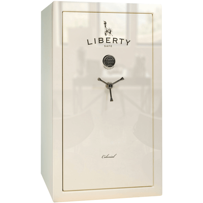 Liberty Safe | Colonial | 30 | White Gloss | Level 4 Security | 75 Minute Fire Protection - Clearance