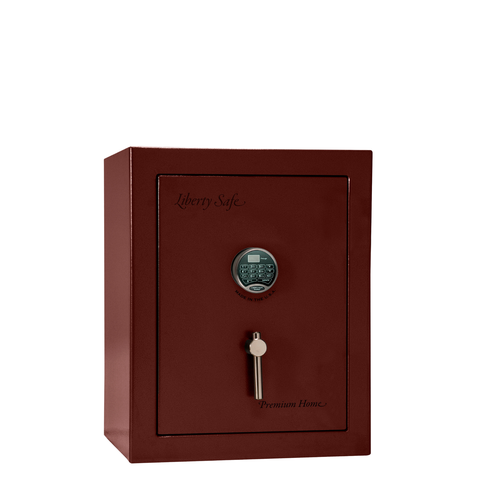 Premium Home Series | Level 7 Security | 2 Hour Fire Protection | 08 | Dimensions: 29.75"(H) x 24.5"(W) x 19"(D) | Burgundy Marble - Closed Door