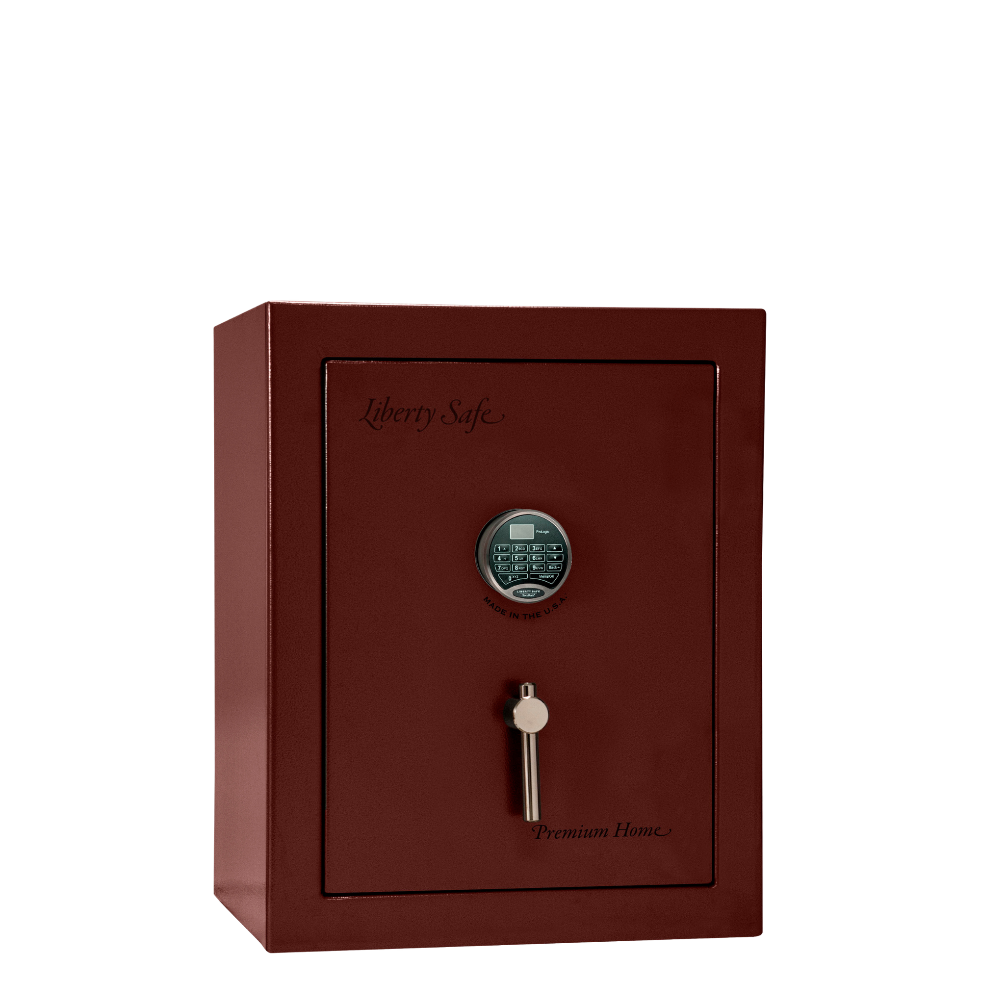 Premium Home Series | Level 7 Security | 2 Hour Fire Protection | 08 | Dimensions: 29.75"(H) x 24.5"(W) x 19"(D) | Burgundy Marble - Closed Door