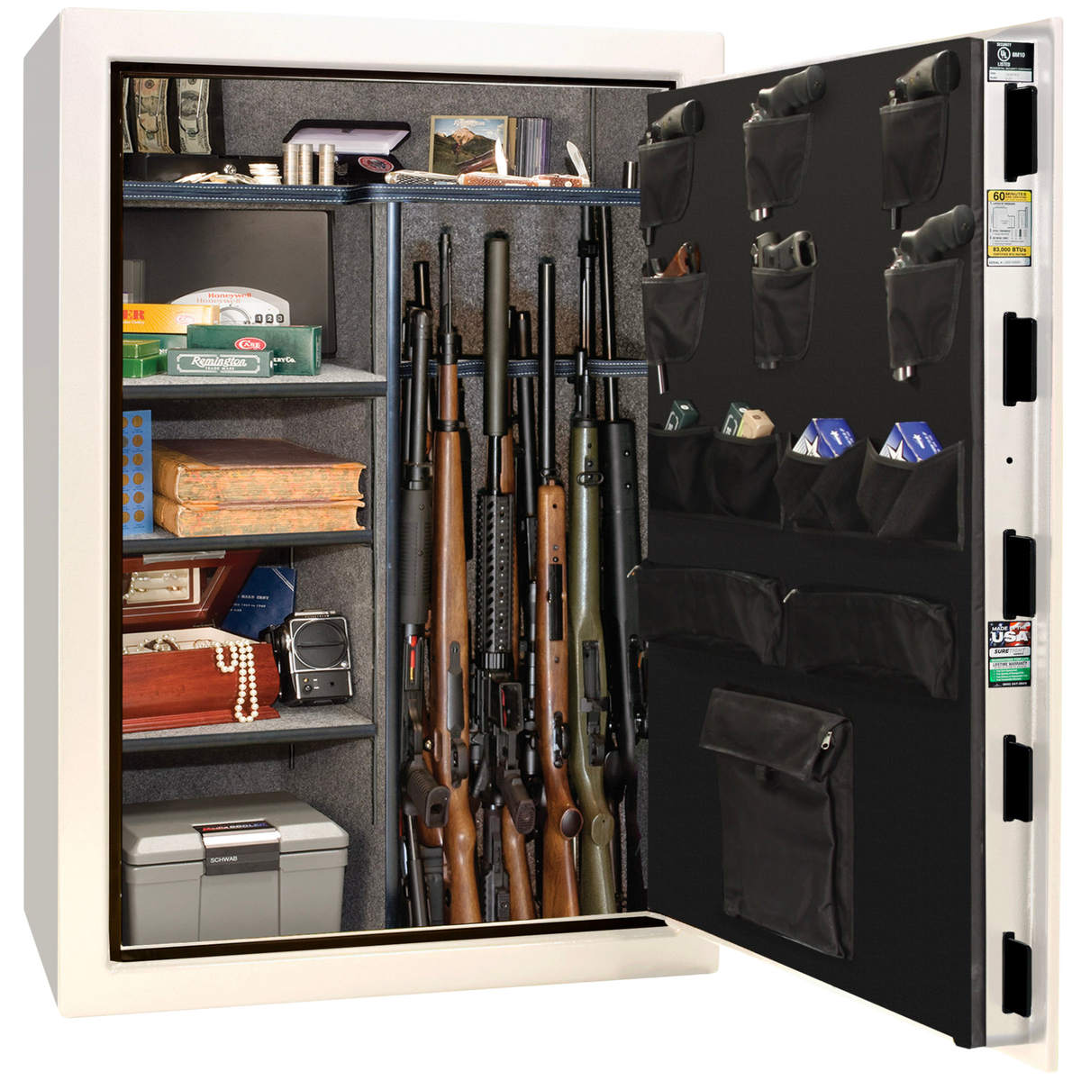 Liberty Safe | USA | White Gloss | Level 3 Security | 60 Minute Fire Protection - Labor Day 2025
