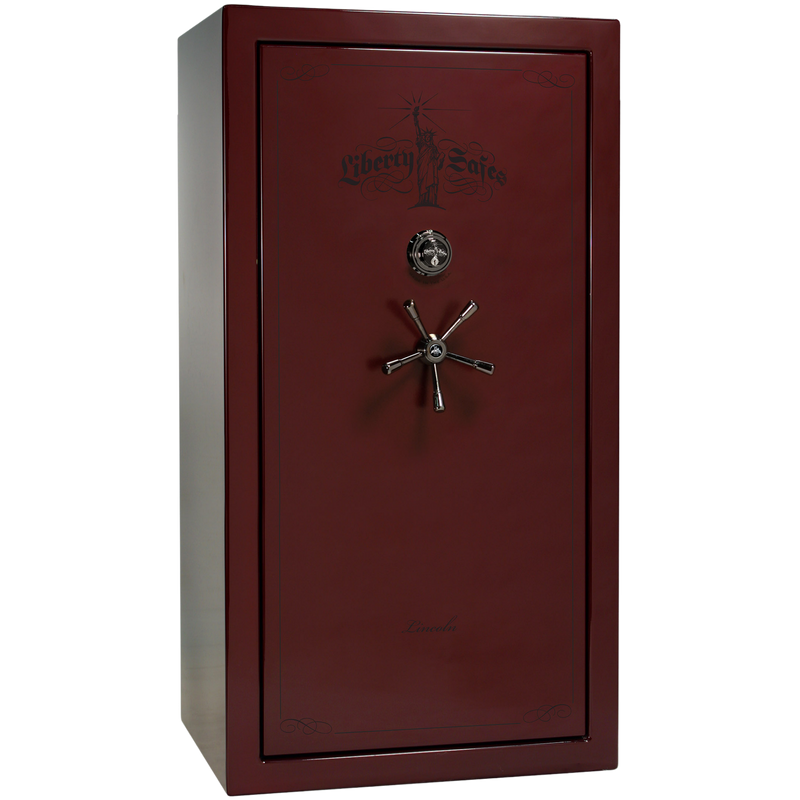 Liberty Safe | Lincoln 40 | Burgundy Marble | Level 7 Security | 2 Hour Fire Protection