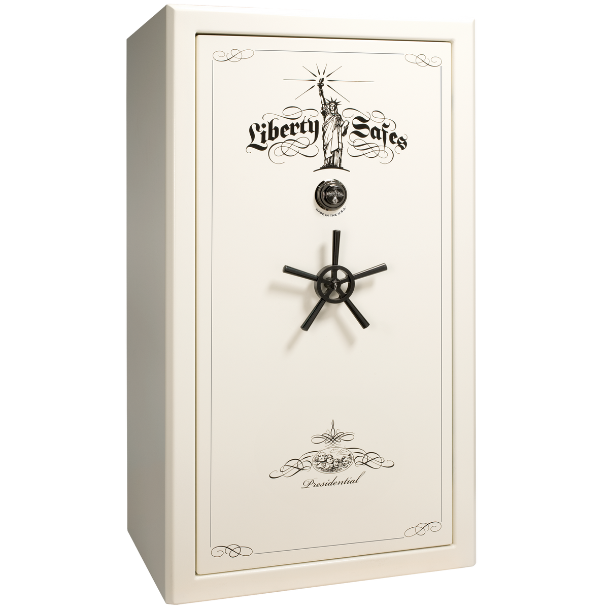 Liberty Safe | Presidential 50 | White | Level 8 Security | 2.5 Hours Fire Protection