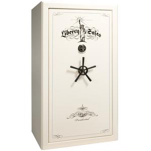 Liberty Safe | Presidential 50 | White | Level 8 Security | 2.5 Hours Fire Protection