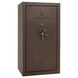 Franklin Series | Level 5 Security | 110 Minute Fire Protection | 40 | DIMENSIONS: 66.5"(H) X 36"(W) X 27.5"(D*) | Textured Bronze | ProFlex Modular Shelving – Closed door