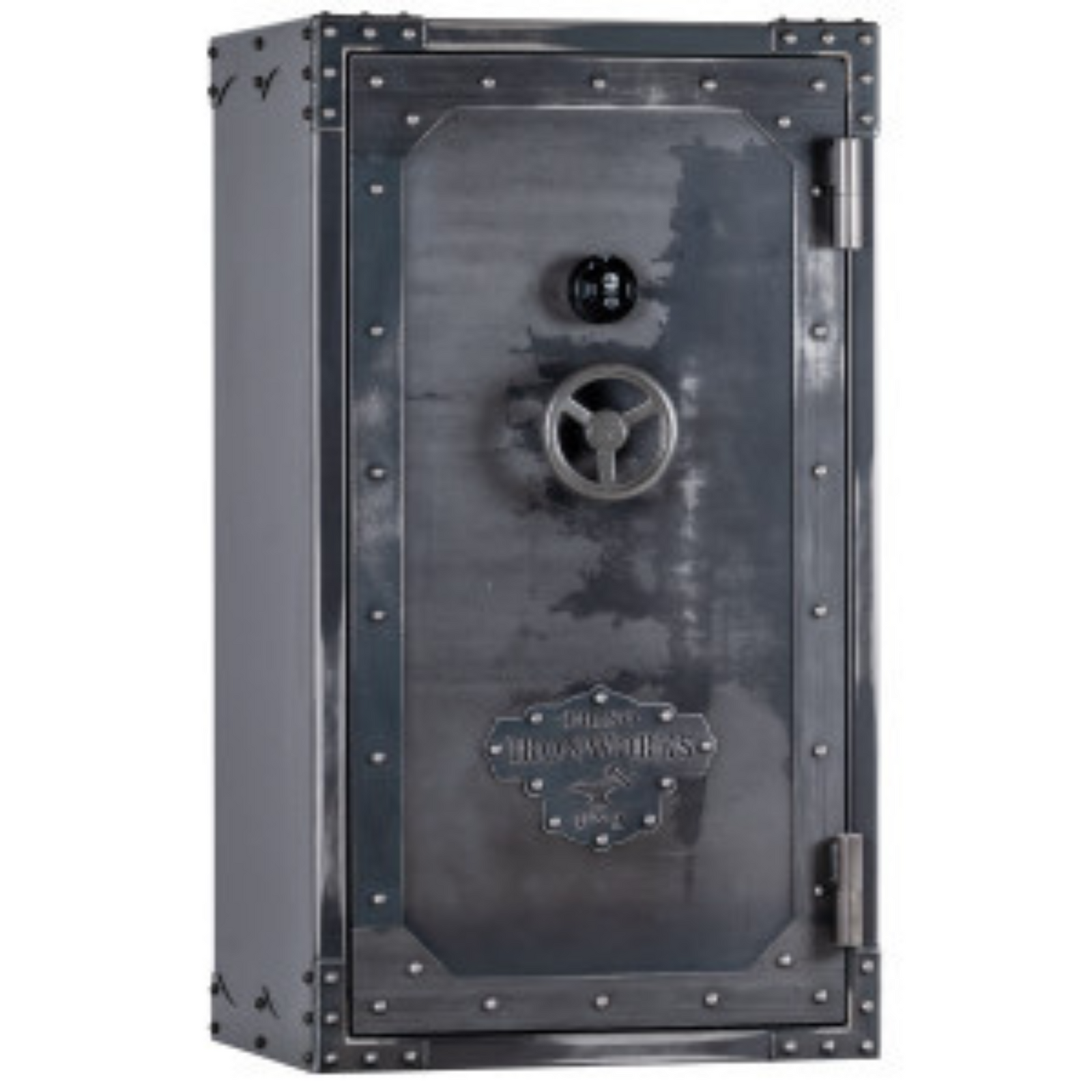 Rhino Metals Lightning Ironworks Series AIX6033 – 60"H x 33"W x 27"D, 42 long gun safe with SafeX® Security System in Atlanta.