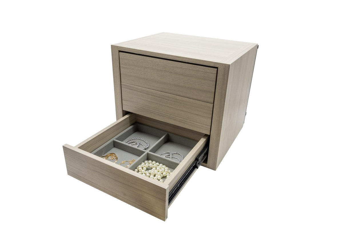 Liberty ProFlex 3-drawer jewelry box accessory with an open drawer showing jewelry storage trays